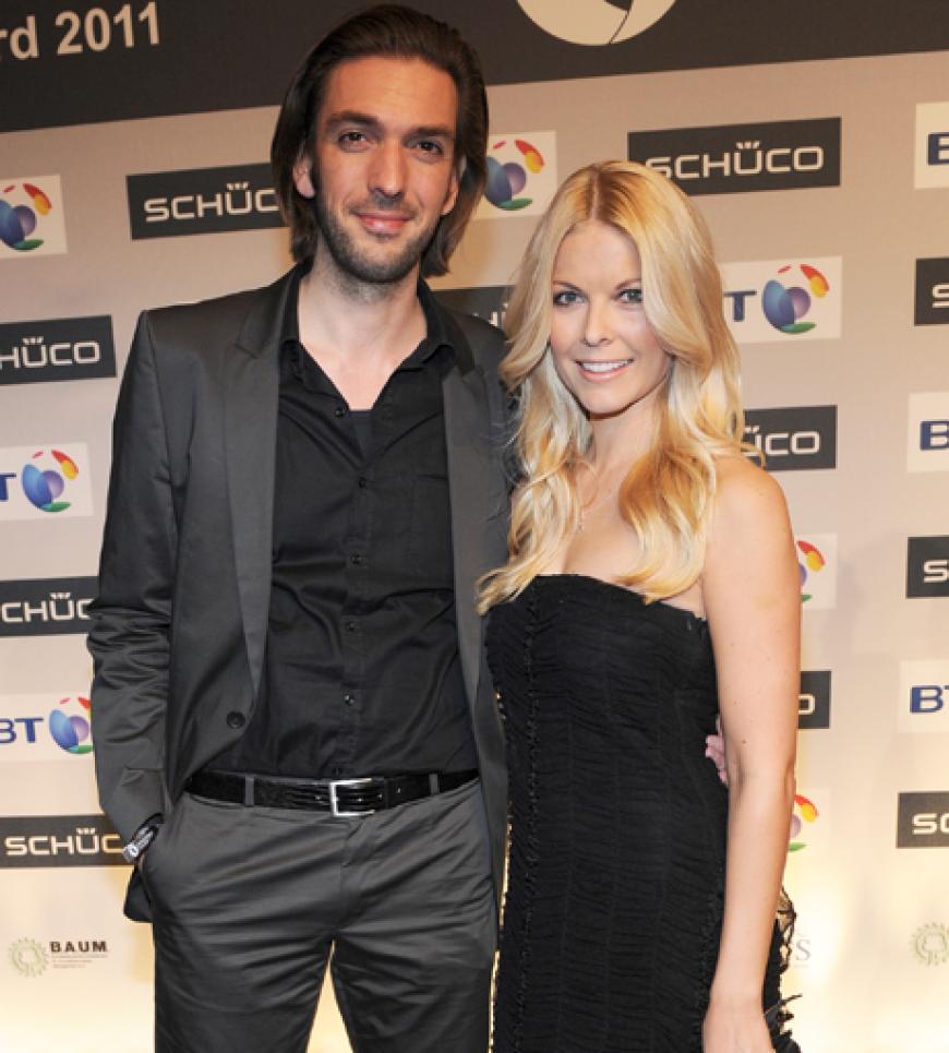 Produzent Max Wiedemann kam gemeinsam mit Moderatorin Tina Kaiser zur glamourösen Veranstaltung nach München