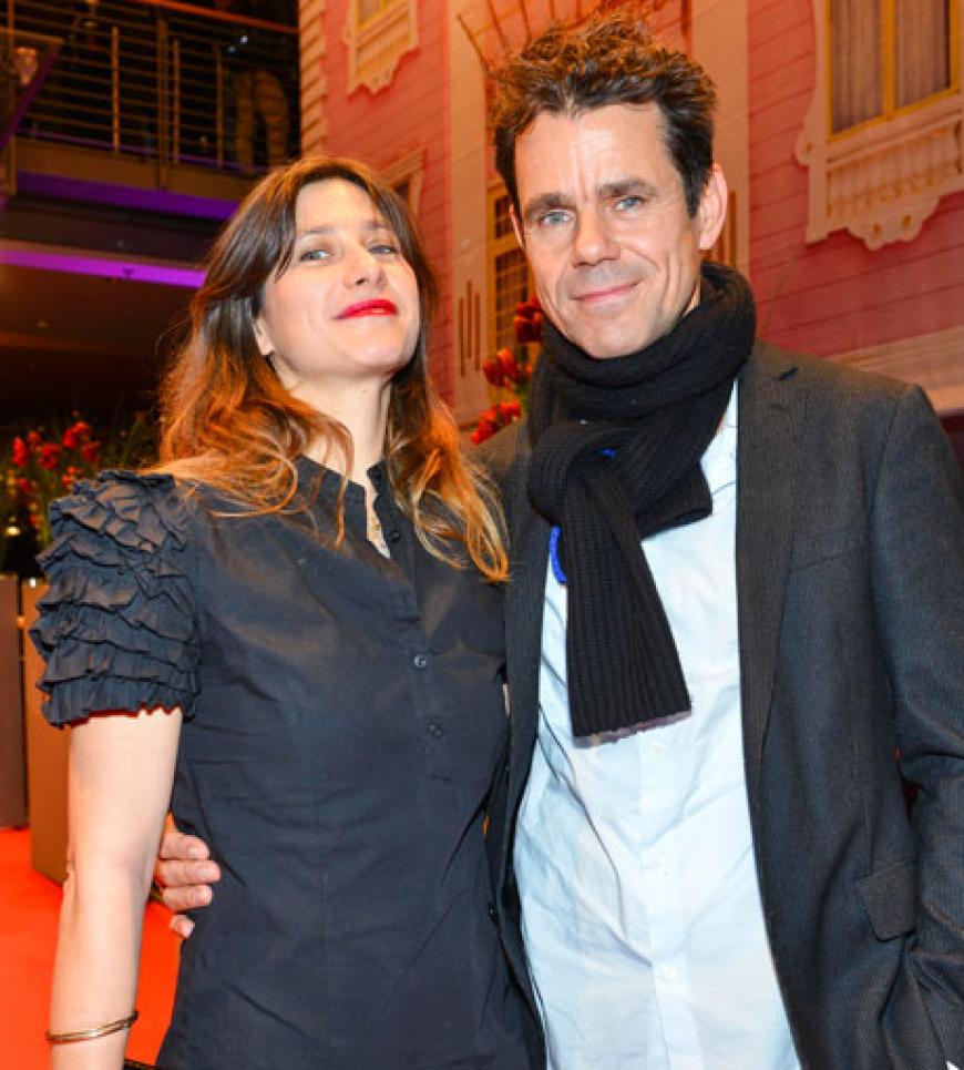 Regisseur Tom Tykwer mit seiner Frau Marie Steinmann bei der After-Show-Party von