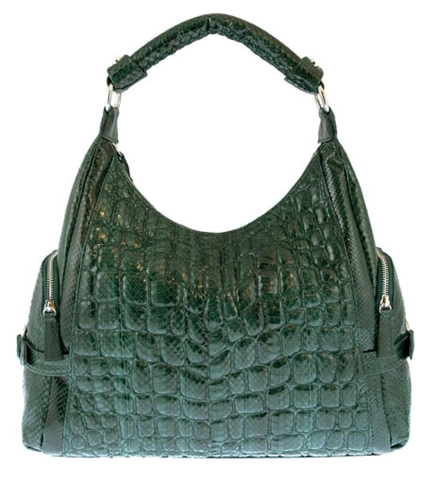 Formschön aus geprägtem Lackleder von Tosca Blu, ca. 140 Euro
