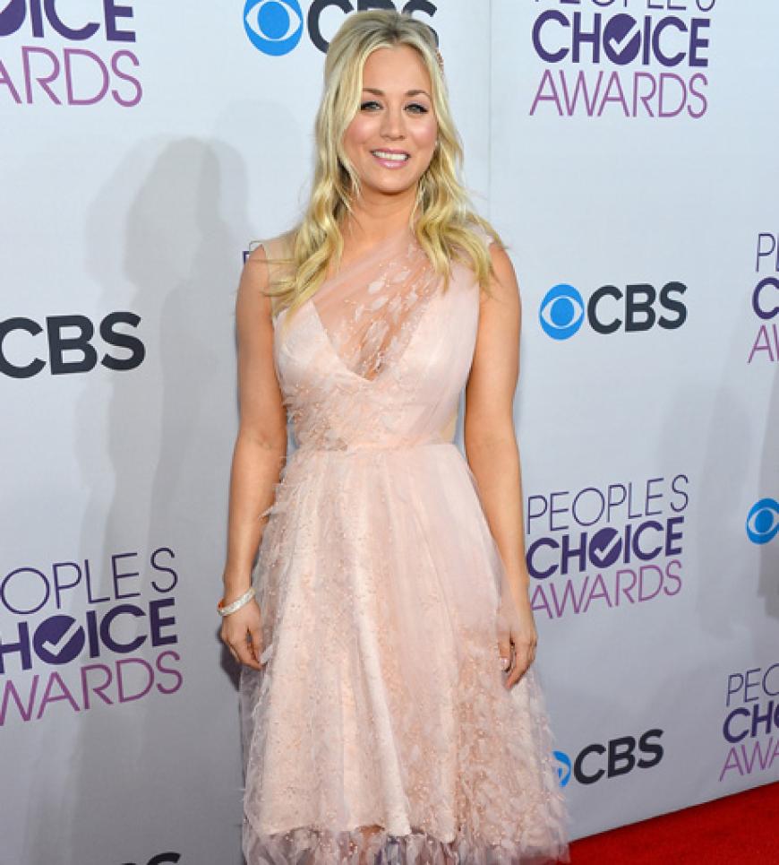 Bezauberte schon auf dem Roten Teppich: Schauspielerin Kaley Cuoco
