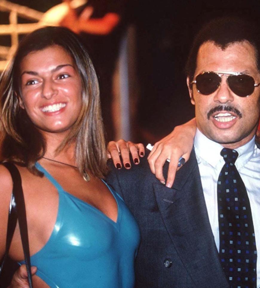 1997 besuchte Sabia Engizek, wie sie damals noch hieß, mit Rotlichtgröße Karl-Heinz Schwensen einen Boxkampf