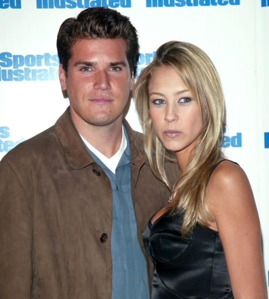 Sandy mit ihrem Ex-Freund Tommy Haas