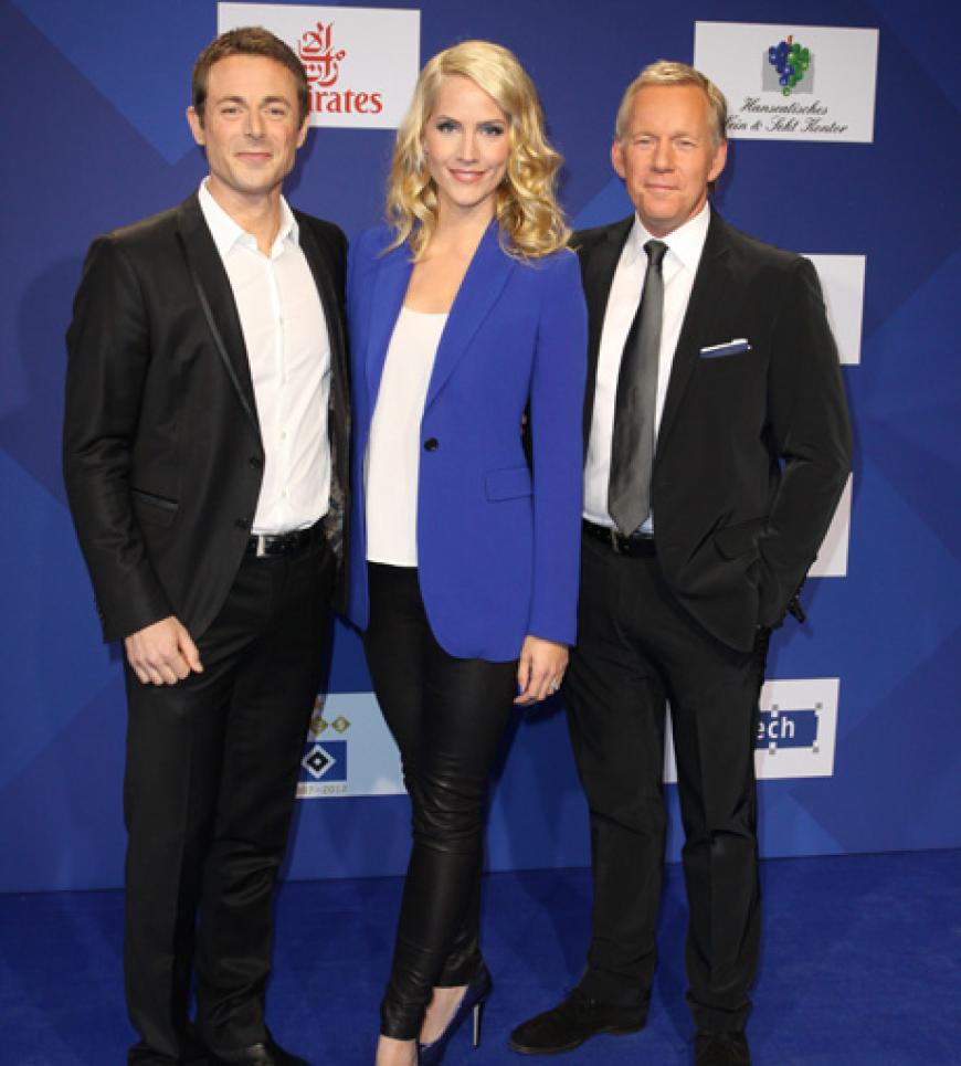 Die Moderatoren Alexander Bommes, Judith Rakers und JohannesB. Kerner