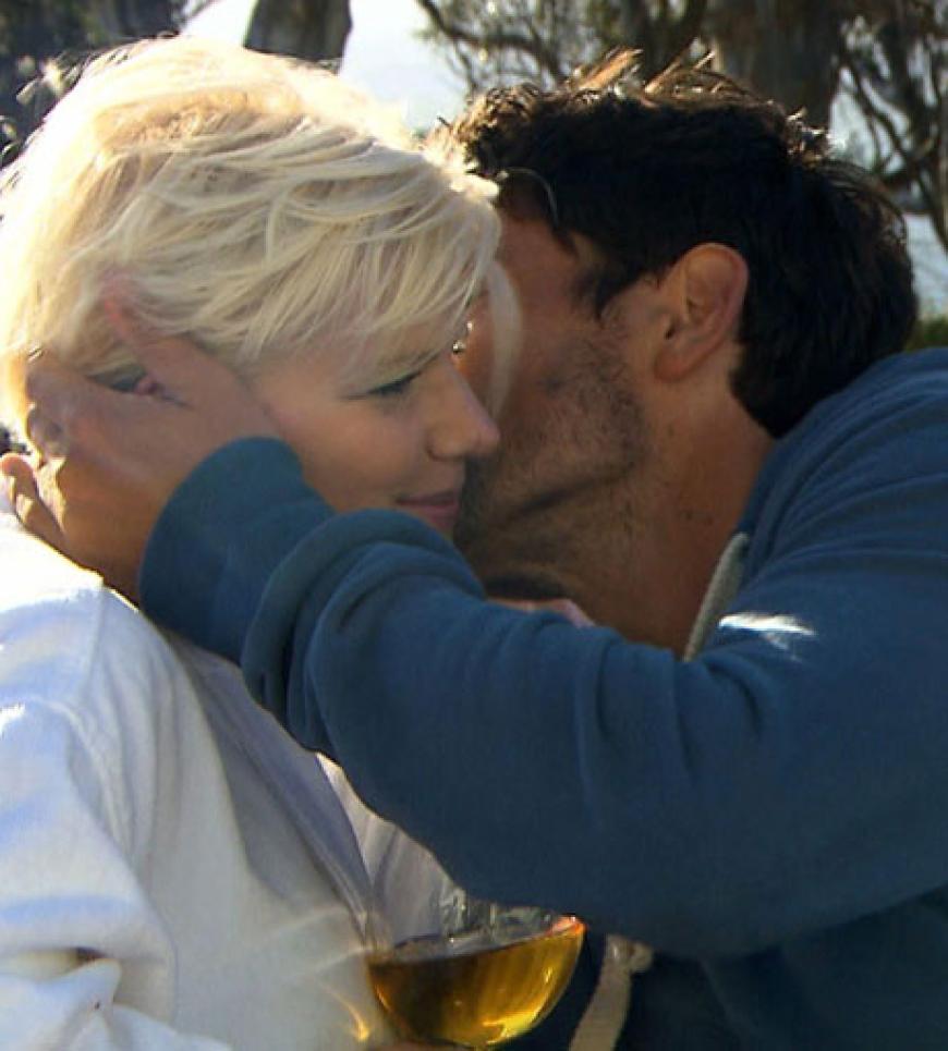 Beim Einzeldate in der Bachelor-Villa kommen sich Melanie und Jan näher