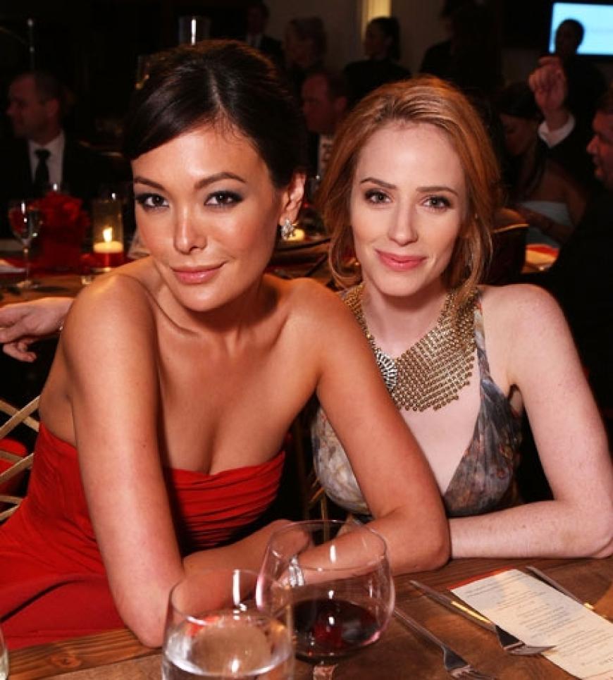 Schauspielerinnen unter sich: Jamie Ray Newman und Lindsay Price