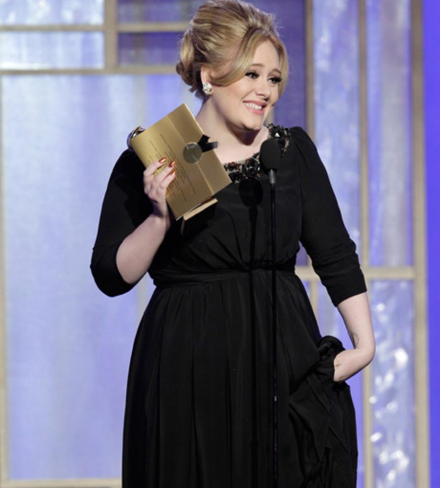 Adele nahm ihren Preis für den