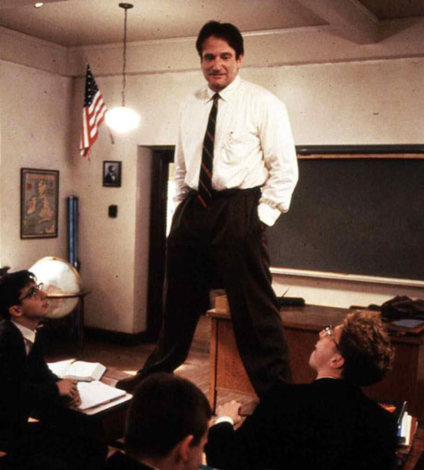 Weltberühmte Szene: Robin Williams in