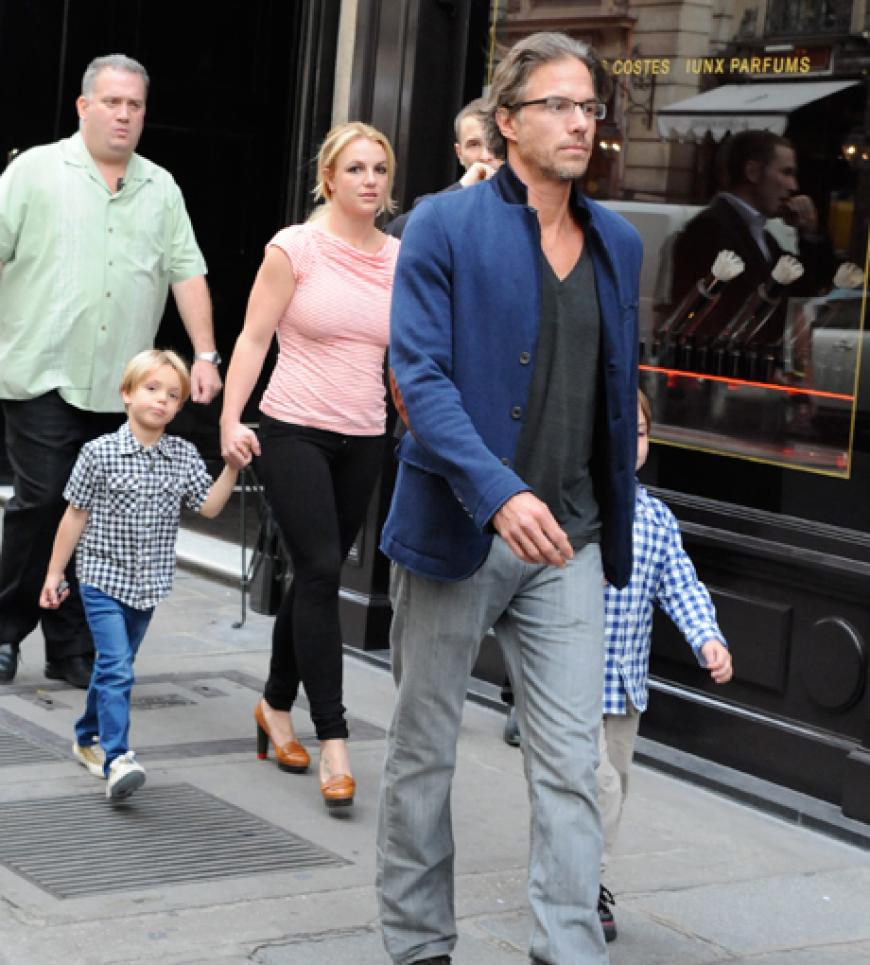 Immer mit dabei: die Bodyguards