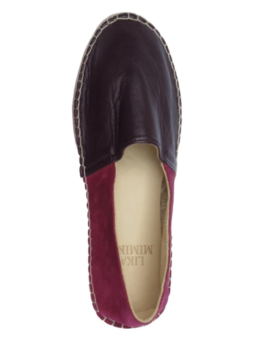Espadrilles aus Leder von Lika Mimika, ca. 120 Euro´