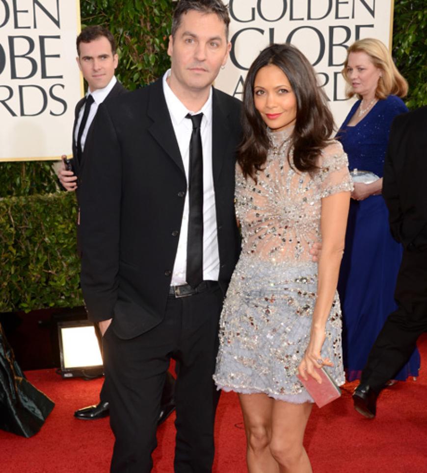 Hübsches Paar: Ol Parker und Schauspielerin Thandie Newton