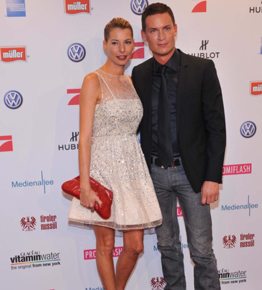 Giulia Siegel brachte ihren neuen Partner Frank Bchtmann mit zur Veranstaltung