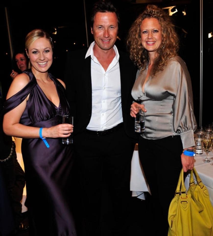 Ruth Moschner, Norbert Dobeleit und Barbara Schöneberger haben gute Laune