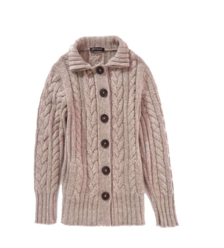 Eleganter Maschenmix in Cashmere von Iris von Arnim, ca. 340 Euro
