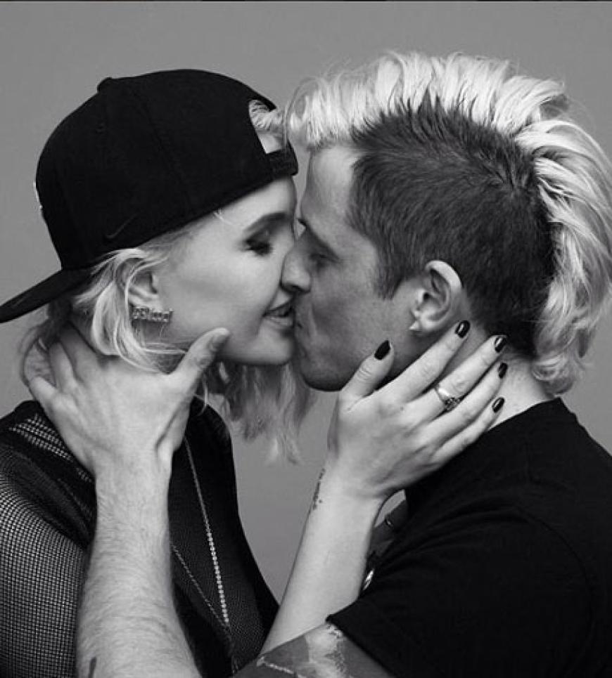 Bonnie Strange und Carl Jakob Haupt damals noch ein glückliches Paar - die Ehe hielt nur ein Jahr