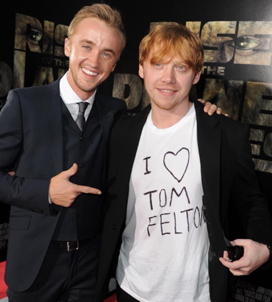 Rupert Grint kam zur Premiere, um seinen
