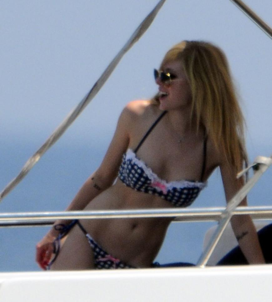 Ebenfalls gesichtet: Avril Lavigne