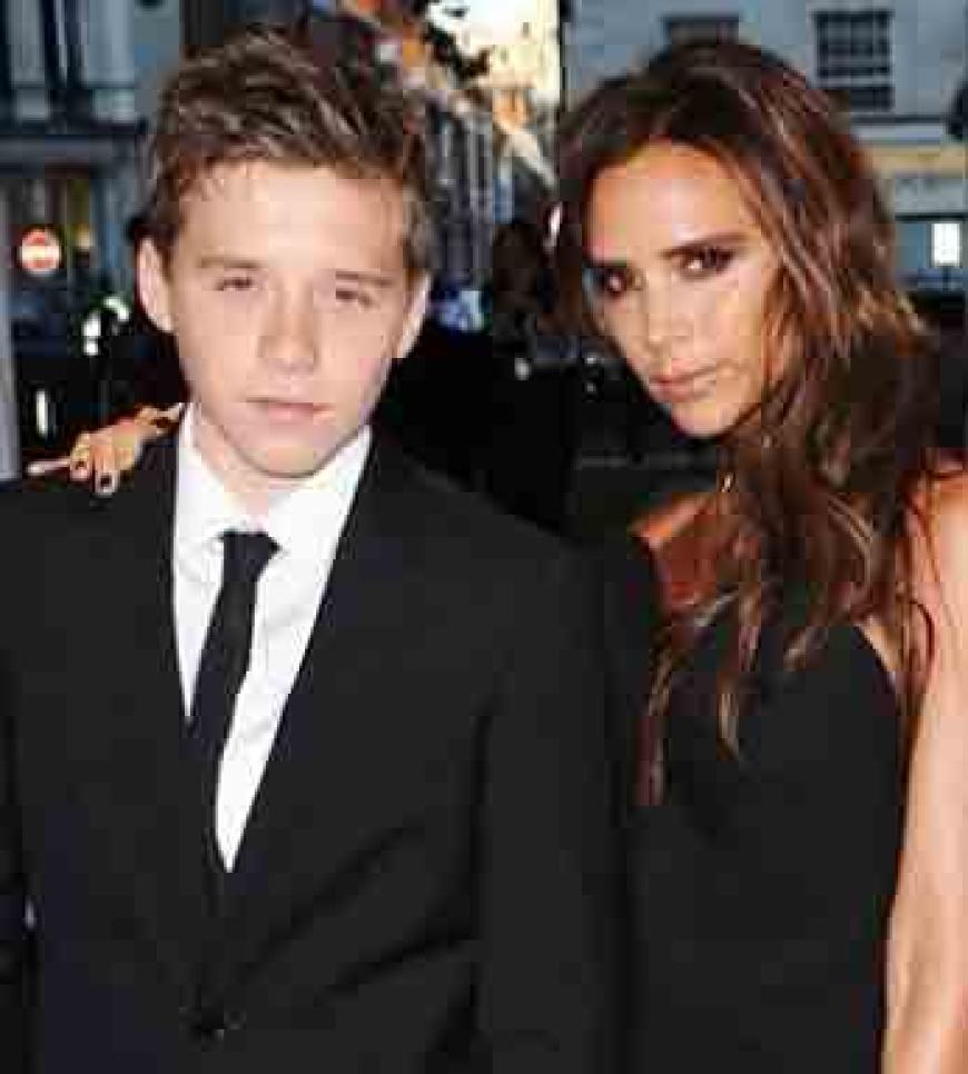 Victoria Beckham ist stolz auf ihren ältesten Sohn Brooklyn.