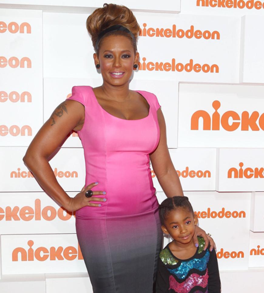Wie die Mutter, so die Tochter: Mel B. und Tochter Angel Iris stehen beide auf schrille Outfits