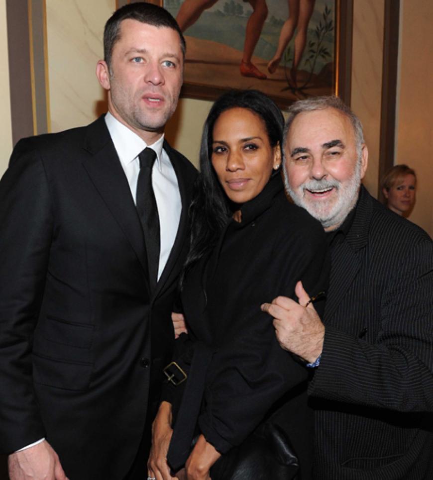 Best Friends Forever: Karsten Tamm mit Barbara Becker und Udo Walz