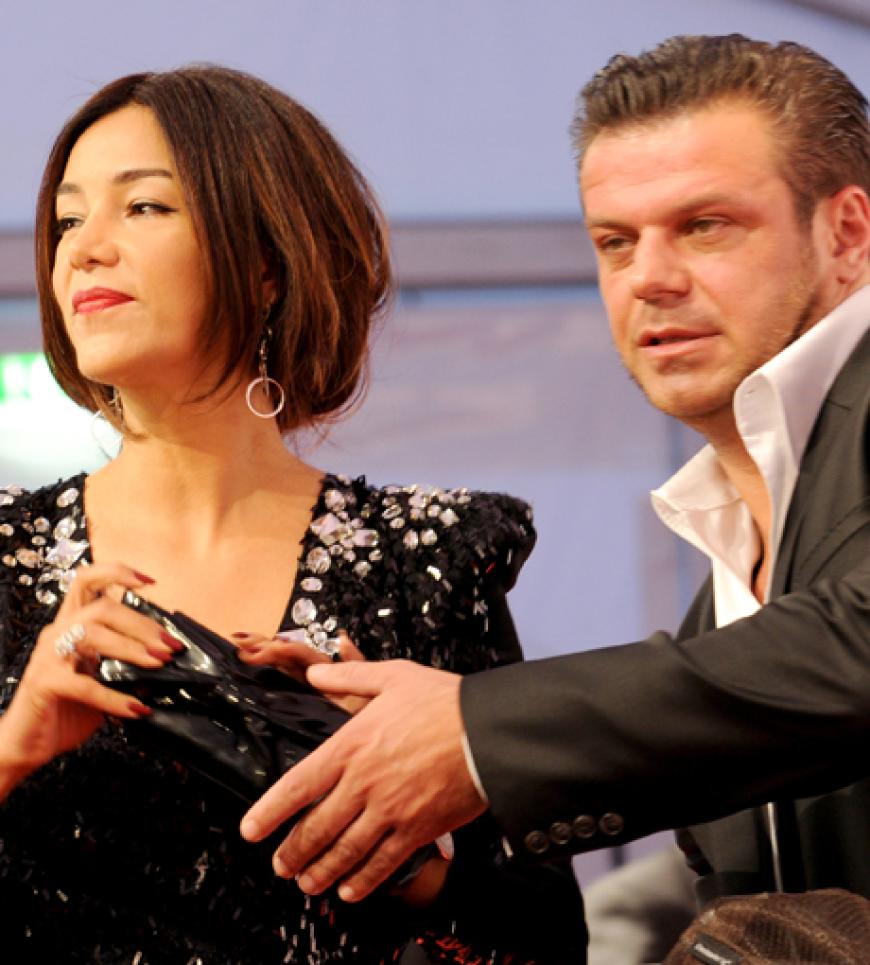 Werbe-Ikone Verona Pooth und ihr Manager Alain Midzic gratulierten ebenfalls