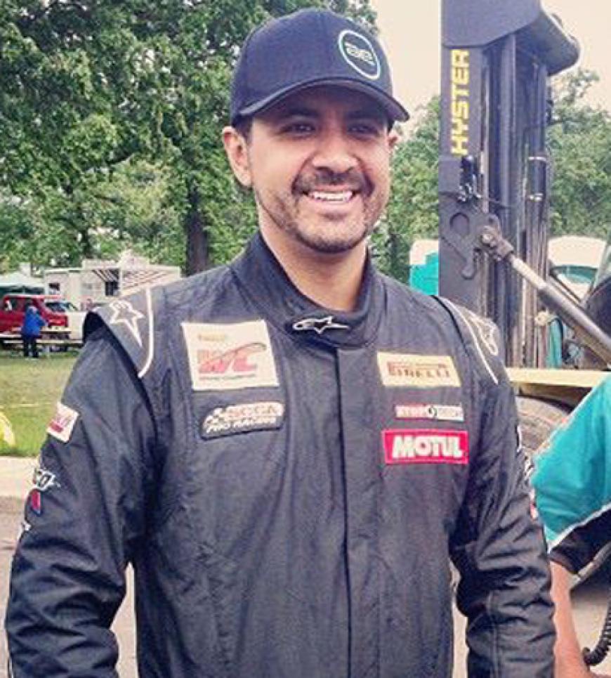 Der Unglücksfahrer: Roger Rodas ( 38) fuhr den Porsche, in dem er und Walker ( 40) ums Leben kamen