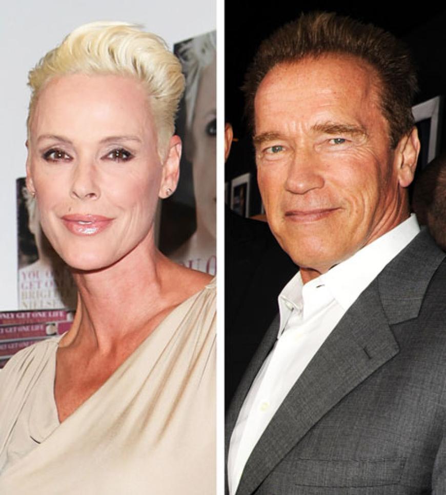 Brigitte Nielsen und Arnold Schwarzenegger Zwischen ihnen ging es mal heiß her Brigitte Nielsen und Arnold Schwarzenegger Zwischen ihnen ging es mal heiß her