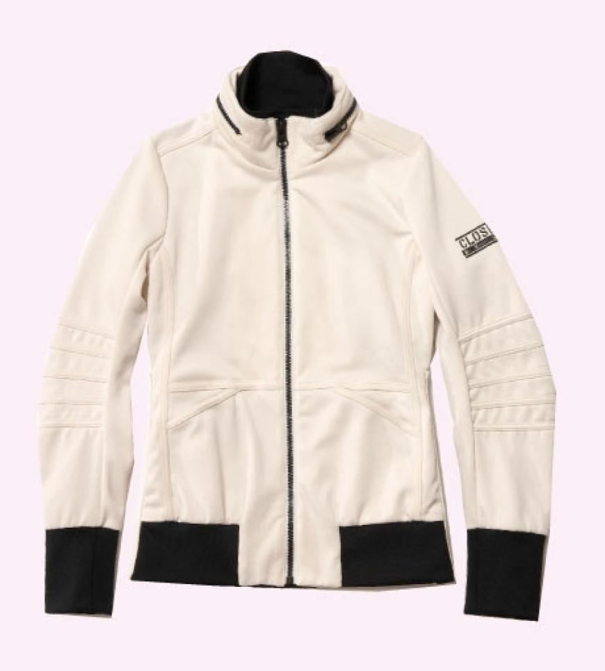 Trainingsjacke mit integrierter Kapuze von Closed, ca. 280 Euro