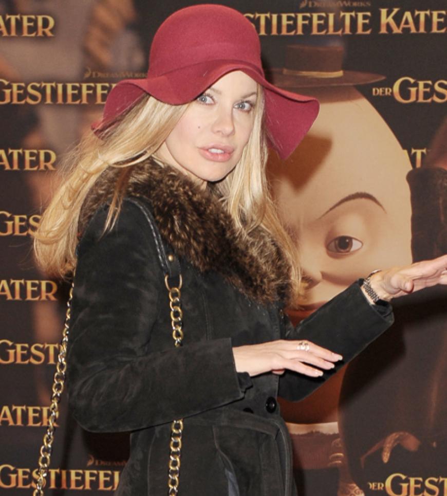 Schlich sich über den Roten Teppich des Cinestar am Potsdamer Platz: Schauspielerin Xenia Seeberg