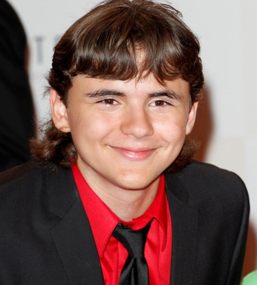 Erst 14 Jahre alt und schon ein Medienprofi: Prince Michael Jackson zeigte sich erstmals auf einer Veranstaltung im Rampenlicht