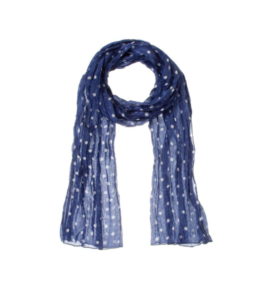 Navy-Schal, mal ohne Streifen, Codello, ca. 30 Euro