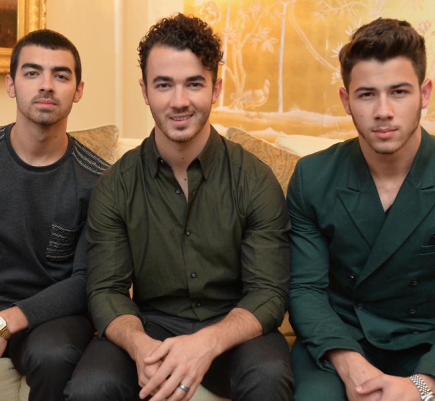 Die Jonas Brothers: Joe, Kevin und Nick Jonas