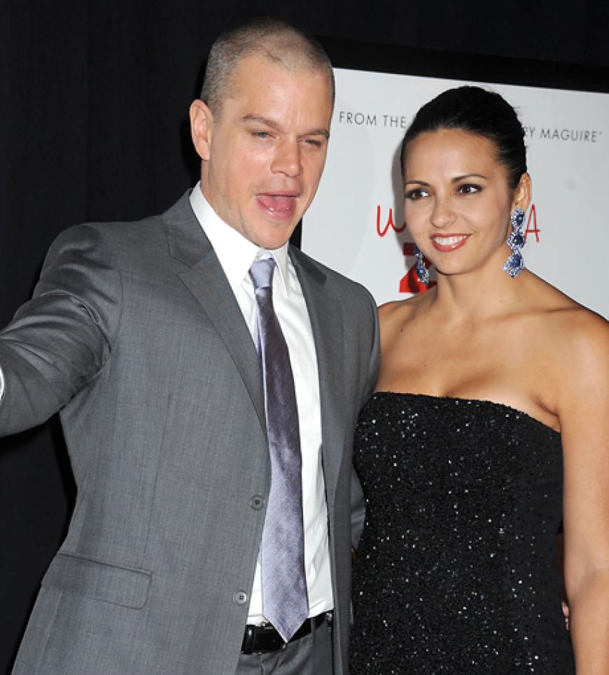 Matt Damon und Luciana haben auch schon gemeinsamen Nachwuchs