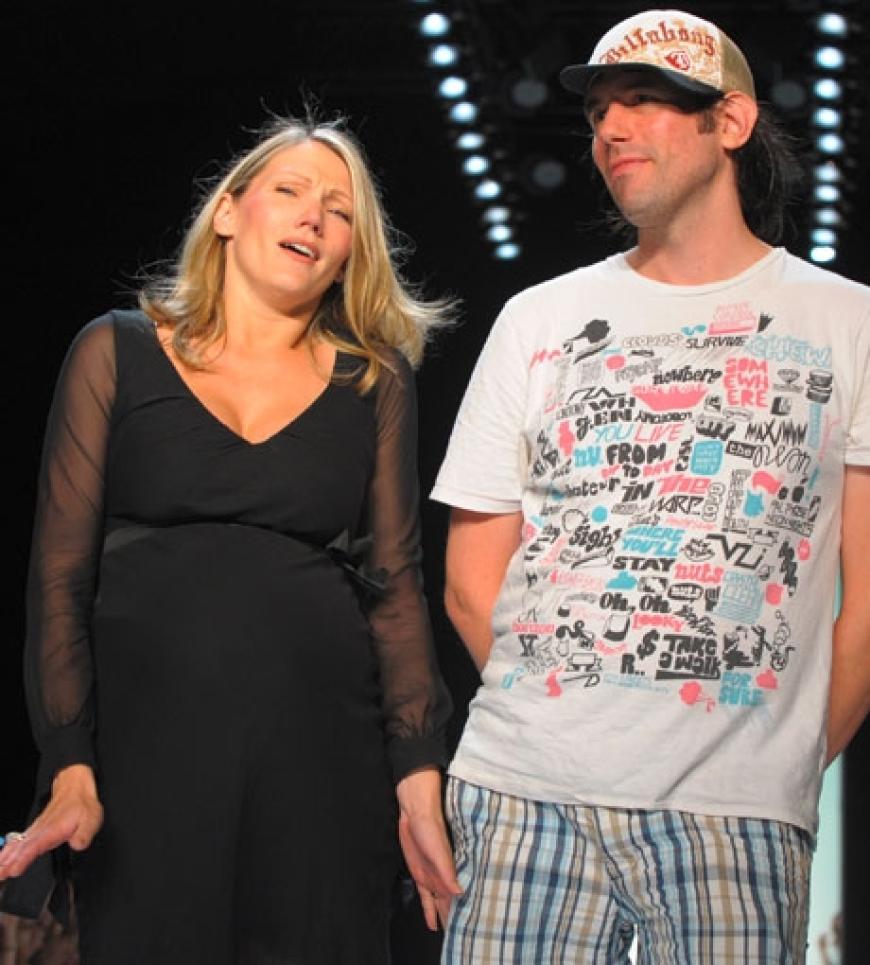 Das Designer-Duo Constanze Gonzáles und Paul Scherer