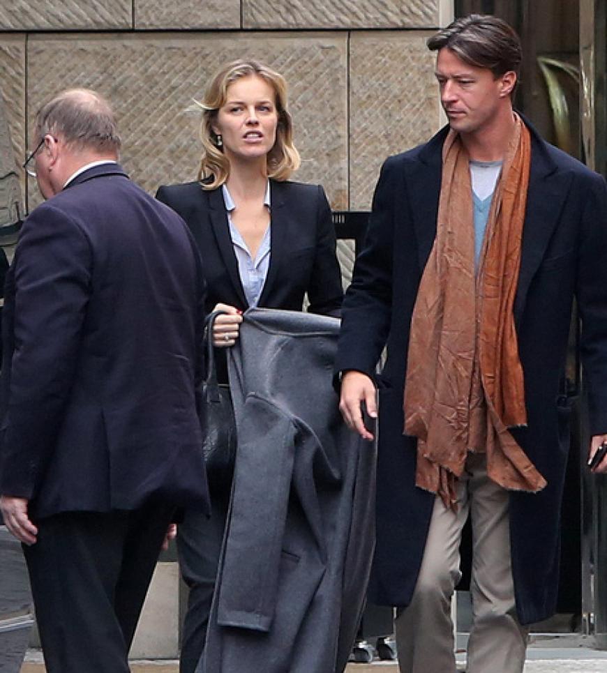 Eva Herzigova und Gregorio Marsiaj