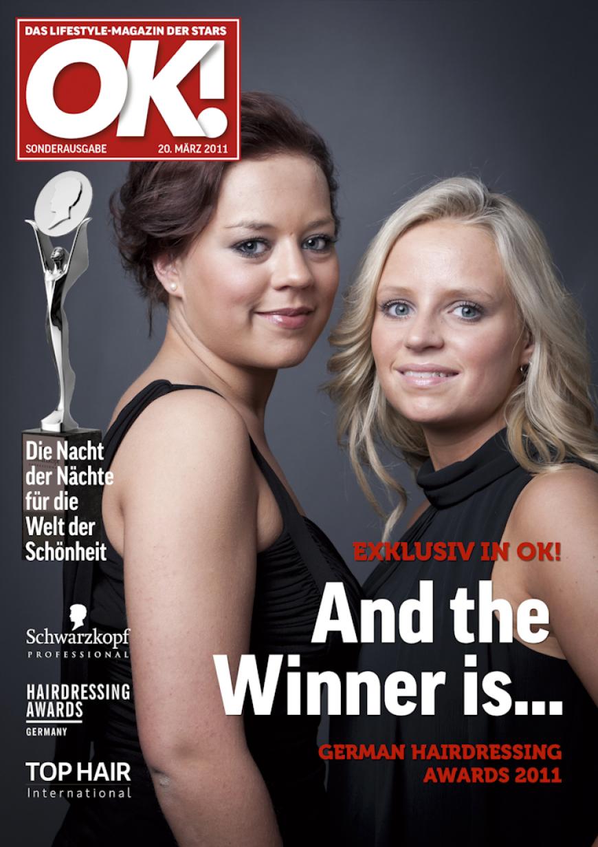 Einmal im Leben das Cover der OK! zieren! Für die Gäste des „German Hairdressing Award 2012“ wurde dieses Traum Wirklichkeit. Jeder Gast des Gala-Abends konnte an einem persönlichen OK! Fotoshooting teilnehmen - und die tollen Ergebnisse sehen Sie hier! Viel Spaß beim Durchklicken!