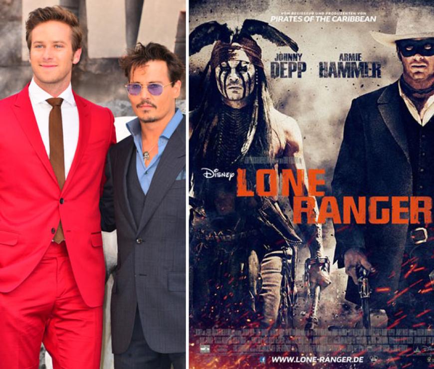Auf dem Plakat zu Johnny Depps Film