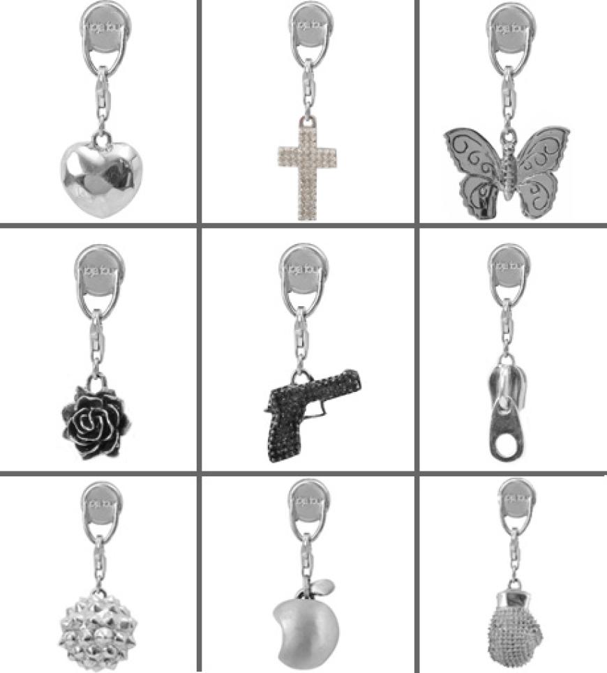 Und passend zum Tank-Top gibt es die unterschiedlichsten Anhänger! Charms: 29,90 Euro/Stk. Über: www.blissany.com