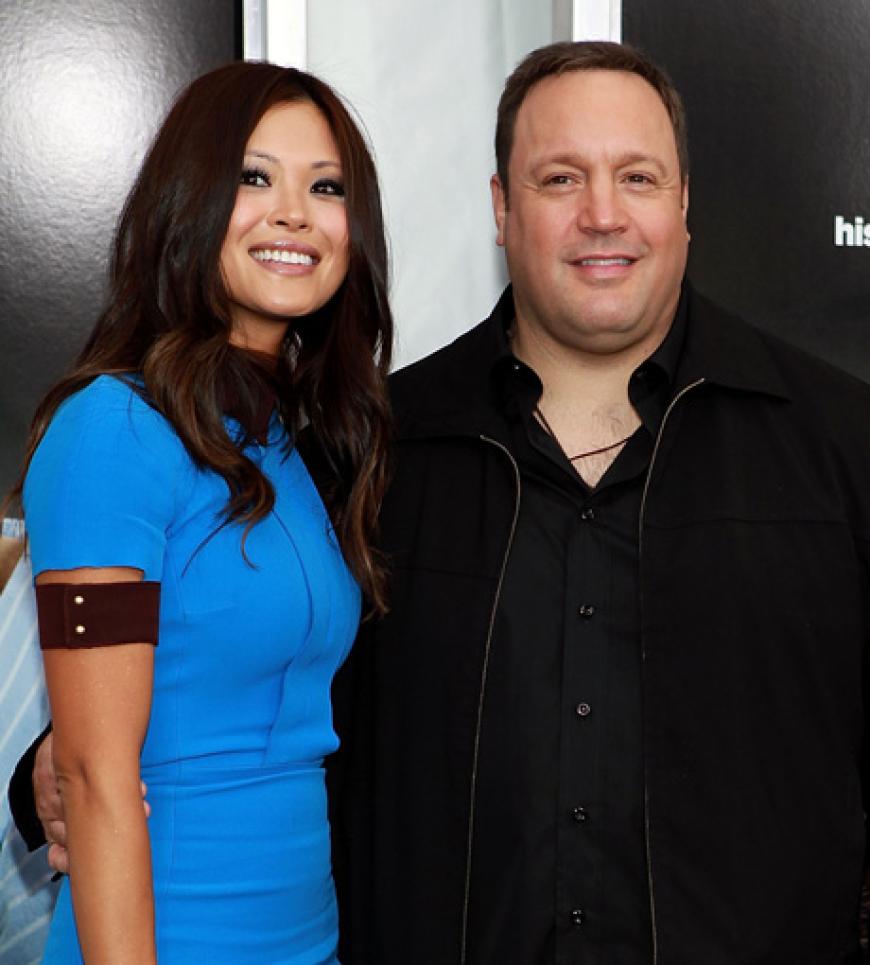 Steffiana De La Cruz und ihr Ehemann Kevin James lernten sich am Set von