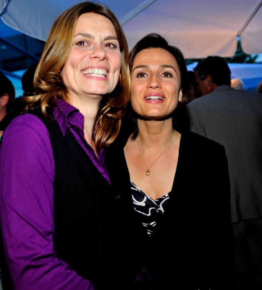 Sarah Wiener und Sandra Maischberger
