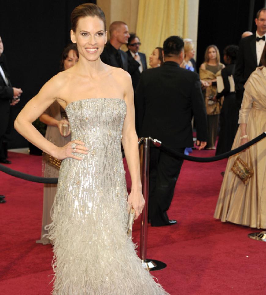 Sportliche Schönheit: Hillary Swank