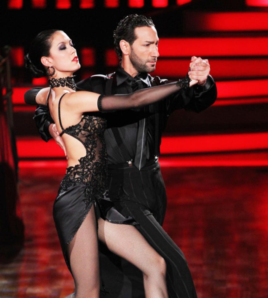 Rebecca Mir und Massimo Sinato