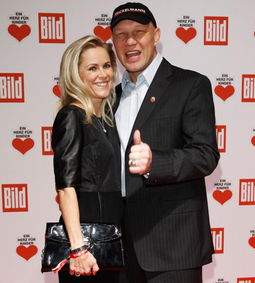 Ex-Boxer Axel Schulz mit Ehefrau Patrizia