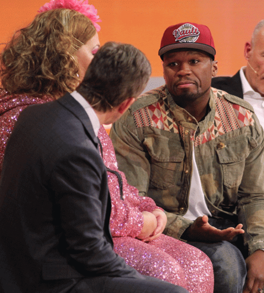 50 Cent im Gespräch mit Cindy und Lanz