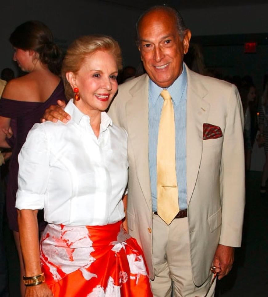 Designer unter sich: Carolina Herrera und Oscar de la Renta