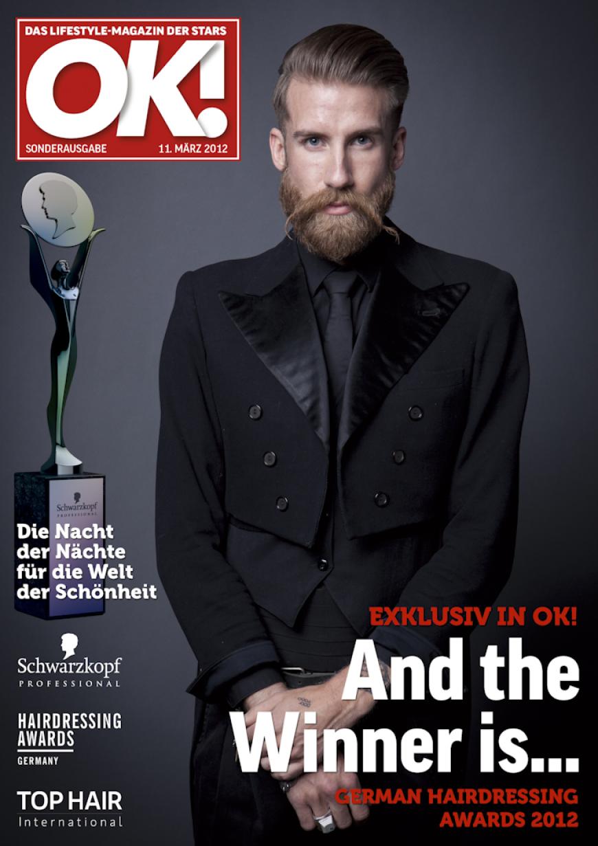 Einmal im Leben das Cover der OK! zieren! Für die Gäste des „German Hairdressing Award 2012“ wurde dieses Traum Wirklichkeit. Jeder Gast des Gala-Abends konnte an einem persönlichen OK! Fotoshooting teilnehmen - und die tollen Ergebnisse sehen Sie hier! Viel Spaß beim Durchklicken!