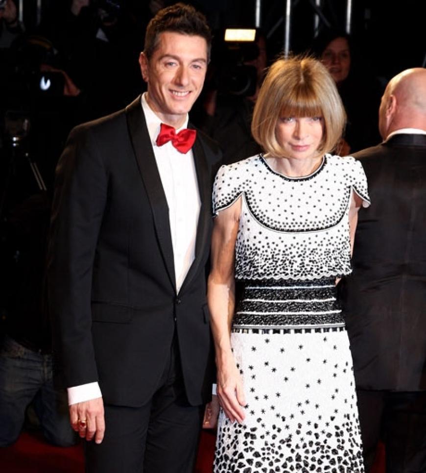 Stefano Gabbana und Anna Wintour