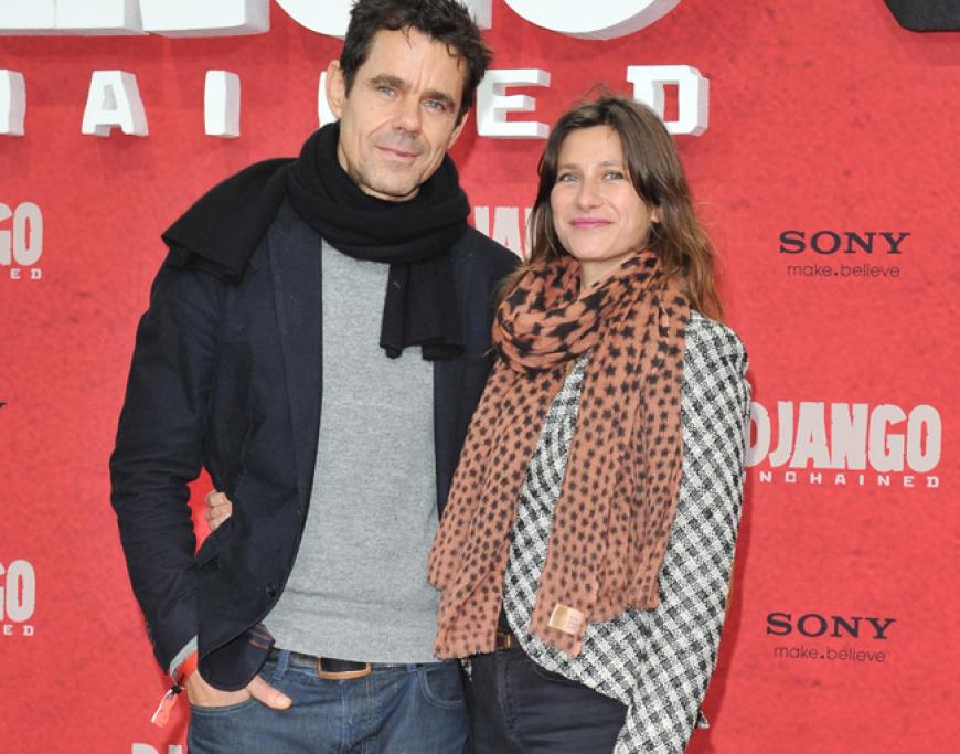 Tom Tykwer mit Ehefrau Marie