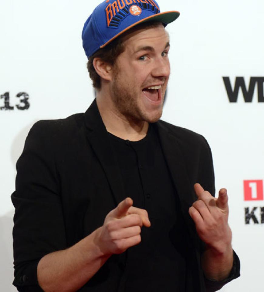 Comedian Luke Mockridge ist gut drauf