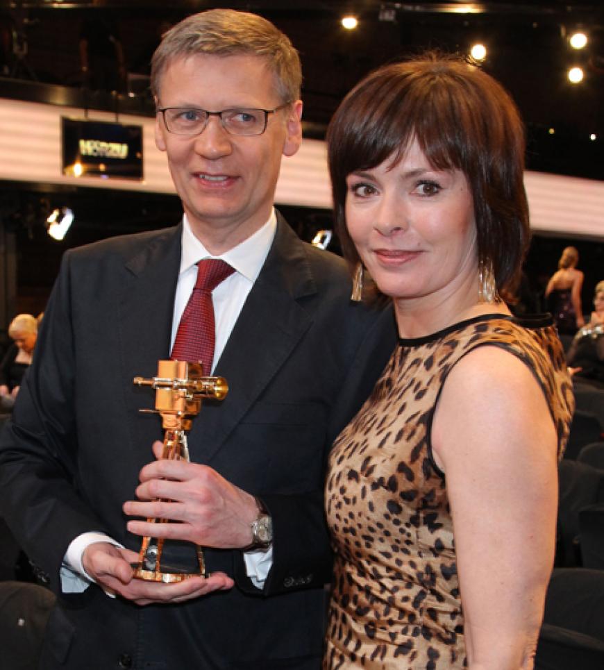 Günther Jauch mit Ehefrau Thea