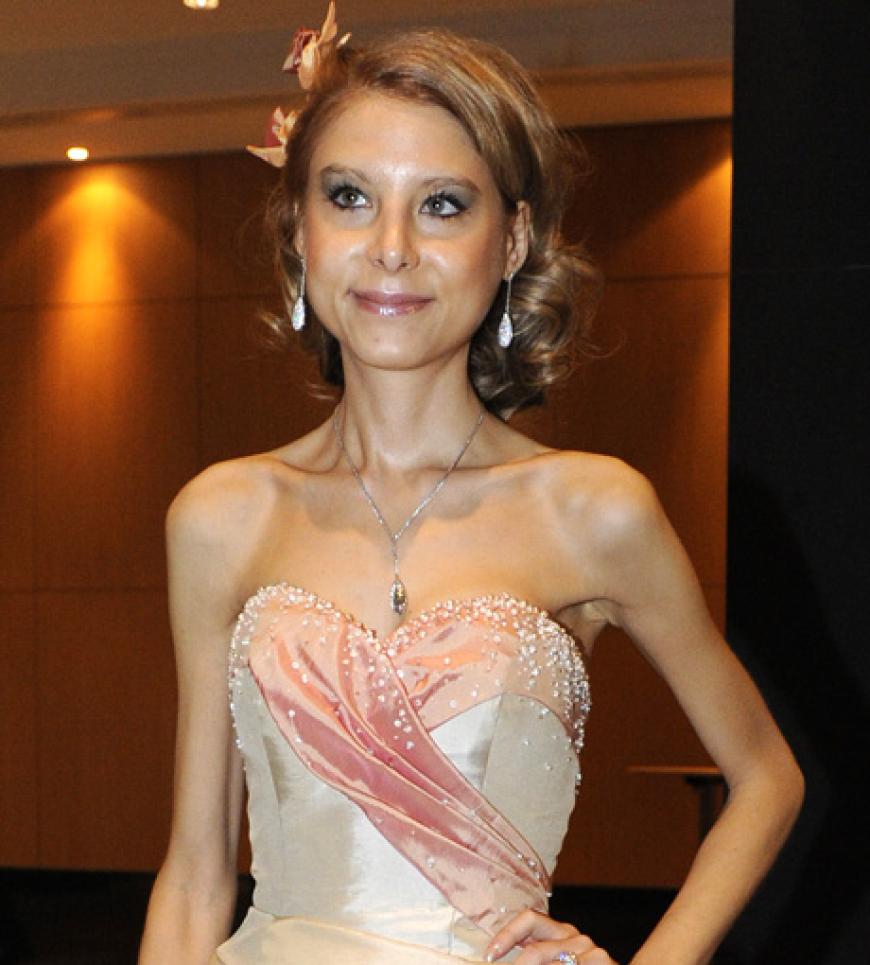 Wiener Opernball 2012: Zu ihren dürrsten Zeiten brachte Anastasia